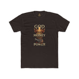 God Money Power Tee — Bold Faith & Hustle Graphic T-Shirt