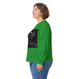 Angel Of Death Grim Reaper Wings Long Sleeve Tee — Dark Gothic Scythe Graphic