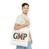GMP 'God Money Power' Graphic Tote Bag
