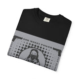 God Money Power T‑Shirt — Graphic Front & Back Statement Tee