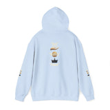 Gold Crown One Hoodie — Minimalist Royal Emblem Hooded Sweatshirt