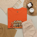 God Money Power- Pumpkin Halloween T-Shirt