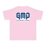 GMP "God Money Power" Youth Tee — Vintage Logo Graphic Shirt