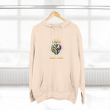 Three-Panel Fleece Hoodie