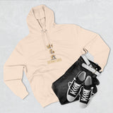God Money Power Hoodie — Crown & Coin Vertical Graphic Fleece Hoodie