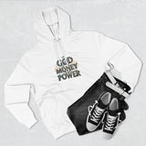 God Money Power Hoodie — Graphic Faith & Hustle Pullover