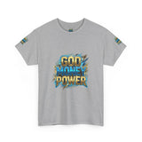 God Money Power T-Shirt — Bold Christian Faith & Prosperity Graphic Tee
