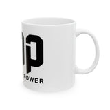 GMP Ceramic Mug – God Money Power Motivational Coffee Cup (11oz/15oz)