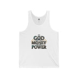 God Money Power Tank Top — Faith & Hustle Graphic Tank