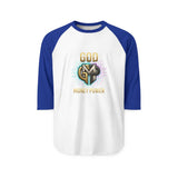 Unisex Three-Quarter Sleeve Raglan Shirt