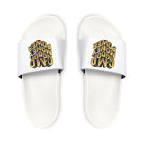 Men's Slide Sandals with 'Good Money Power' Graphic