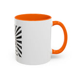 Coffee Mug — 'God Money Power' Bandana Jesus Black Accent Mug (11/15oz)