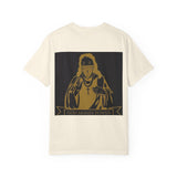Religious Icon Graphic T‑Shirt — "God Money Power" Vintage Streetwear
