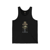 God Money Power Tank Top — Inspirational Faith & Wealth Graphic Tank