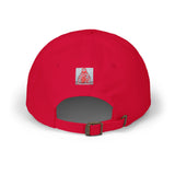 Classic Dad Cap — Red Madonna Icon Baseball Hat
