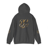 God Money Power (GMP) Hoodie – Inspirational Gold Script Pullover