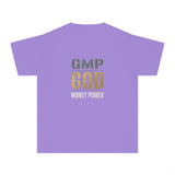 Youth Tee — "GMP GOD" Inspirational Christian Graphic Shirt