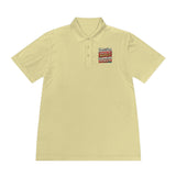 Men's Motivational Polo — "Put GOD First, Hustle For The Money, Put Yourself In Power"