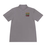 Faith & Hustle Polo — "Put God First, Hustle for the Money, Put Yourself in Power" Sport Shirt
