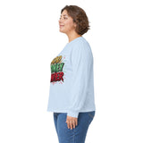Long Sleeve Tee — 'God Money Power' Bold Graphic Spiritual Streetwear