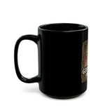God Money Power Pyramid Black Mug — 11oz/15oz Coffee Cup