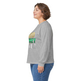 God Money Power -Long Sleeve Tee — Inspirational Faith & Wealth Graphic Shirt