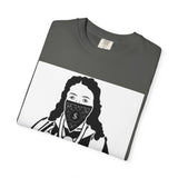 T-Shirt — 'God Money Power' Graphic Tee (Bandana Madonna Front)