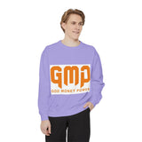GMP ‘God Money Power’ Sweatshirt — Bold Orange Logo Crewneck