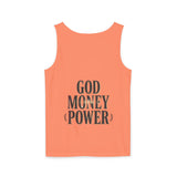 God Money Power Tank Top — GMP Inspirational Faith & Prosperity Sleeveless Tee