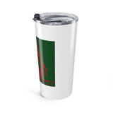 20oz Tumbler — Red Horror Icon Graphic Travel Mug