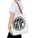 Tote Bag — GMP (God Money Power) Monogram Canvas Tote