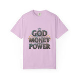 God Money Power T-Shirt — Faith & Hustle Graphic Tee