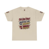 Inspirational Graphic Tee — "Put God First, Hustle for the Money, Put Yourself in Power"