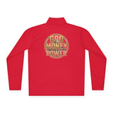 Gold Money Power Quarter-Zip Pullover