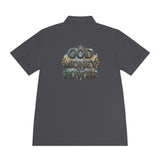 God Money Power Polo Shirt — Men's Motivational Sport Polo