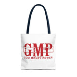 God Money Power (GMP) Red Logo Tote Bag – Faith & Wealth Statement Tote