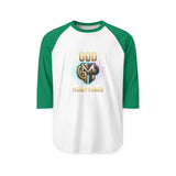 Unisex Three-Quarter Sleeve Raglan Shirt