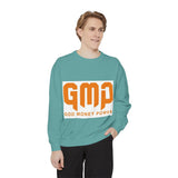 GMP ‘God Money Power’ Sweatshirt — Bold Orange Logo Crewneck