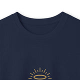 Long Sleeve Tee — "God · Money · Power" Graphic