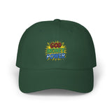 God Money Power Dad Cap — Colorful Faith & Hustle Embroidered Hat