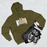 God Money Power Hoodie — Three-Panel Fleece Graphic Hoodie