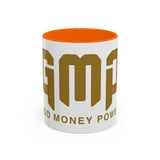 GMP Coffee Mug — "Good Money Power" Accent Ceramic Mug (11/15oz)