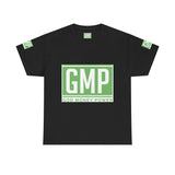 GMP "God Money Power" Logo T-Shirt — Green Box Graphic Tee