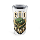 God Is My Provider 20oz Tumbler — Faith & Prosperity Insulated Travel Cup