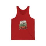 God Money Power Tank Top — Faith & Hustle Graphic Tank