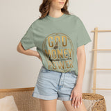 God Money Power T-Shirt — Bold Gold Graphic Tee