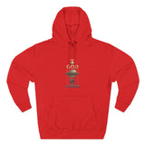 God Money Power Hoodie — Bold Religious & Motivational Graphic Pullover
