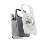 Phone Case — "God Money Power" Inspirational Religious Design