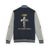 Letterman Jacket - GMP 'God Money Power' Cross Varsity Jacket