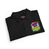 Youth Polo Shirt — Colorful "Camp Gov Summer Power" Logo Tee